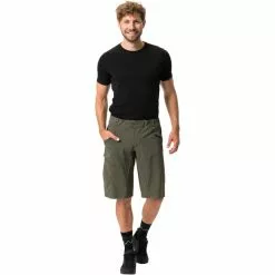 VAUDE Virt Shorts Herren Oliv -Günstiges Fahrradjacken Geschäft vaude virt shorts men khaki 5