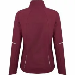 VAUDE Wintry IV Softshell Jacke Damen Rot -Günstiges Fahrradjacken Geschäft vaude wintry iv softshell jacket women cassis 3