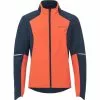 VAUDE Wintry IV Softshell Jacke Damen Orange/blau