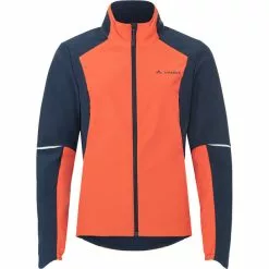 VAUDE Wintry IV Softshell Jacke Damen Orange/blau