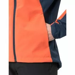 VAUDE Wintry IV Softshell Jacke Damen Orange/blau -Günstiges Fahrradjacken Geschäft vaude wintry iv softshell jacket women hokkaido 5