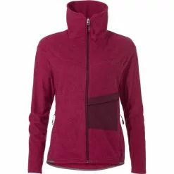 VAUDE Yaras Fleecejacke Damen Rot
