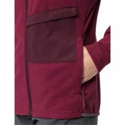 VAUDE Yaras Fleecejacke Damen Rot -Günstiges Fahrradjacken Geschäft vaude yaras fleece jacket women crimson red 6