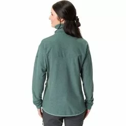 VAUDE Yaras Fleecejacke Damen Petrol -Günstiges Fahrradjacken Geschäft vaude yaras fleece jacket women dusty moss 4