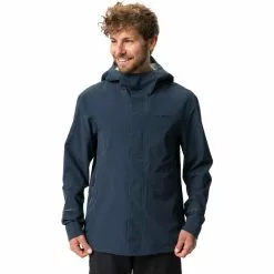 VAUDE Yaras II Regenjacke Herren Blau -Günstiges Fahrradjacken Geschäft vaude yaras ii rain jacket men dark sea 3