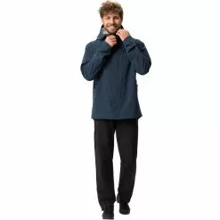 VAUDE Yaras II Regenjacke Herren Blau -Günstiges Fahrradjacken Geschäft vaude yaras ii rain jacket men dark sea 5