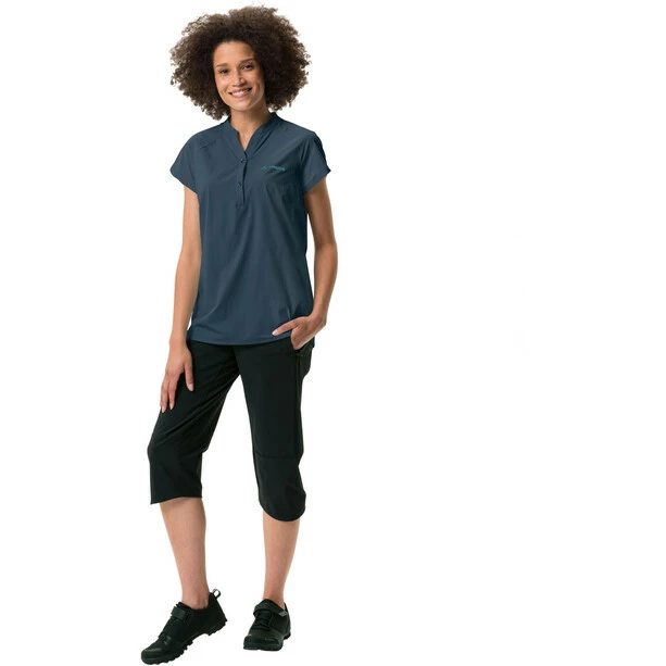 VAUDE Yaras II Fahrradshirt Damen Blau 5 VAUDE Yaras II Fahrradshirt Damen Blau – Bild 5
