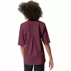 VAUDE Yaras Kurzarm Shirt Damen Lila -Günstiges Fahrradjacken Geschäft vaude yaras ss shirt women cassis 4