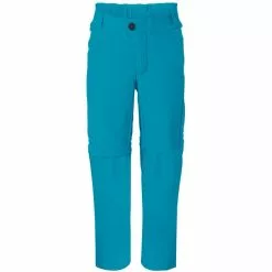 VAUDE Yaras Stretch Zip-Off Hose Kinder Blau
