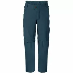 VAUDE Yaras Stretch Zip-Off Hose Kinder Blau