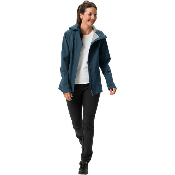 VAUDE Yaras V Jacke Damen Blau 5 VAUDE Yaras V Jacke Damen Blau – Bild 5
