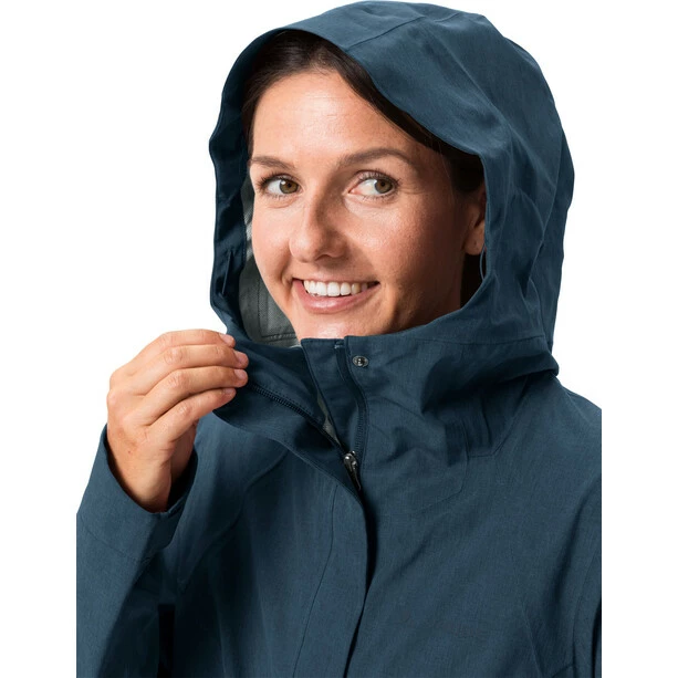 VAUDE Yaras V Jacke Damen Blau 6 VAUDE Yaras V Jacke Damen Blau – Bild 6