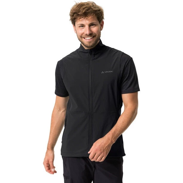 VAUDE Yaras Weste Herren Schwarz 3 VAUDE Yaras Weste Herren Schwarz – Bild 3