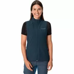 VAUDE Yaras Weste Damen Blau -Günstiges Fahrradjacken Geschäft vaude yaras vest women dark sea 3