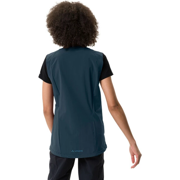 VAUDE Yaras Weste Damen Blau 4 VAUDE Yaras Weste Damen Blau – Bild 4