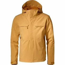 VAUDE Yaras Warme Regenjacke Herren Gelb