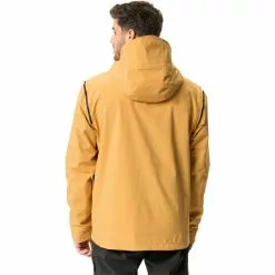 VAUDE Yaras Warme Regenjacke Herren Gelb -Günstiges Fahrradjacken Geschäft vaude yaras warm rain jacket men burnt yellow 4