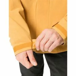 VAUDE Yaras Warme Regenjacke Herren Gelb -Günstiges Fahrradjacken Geschäft vaude yaras warm rain jacket men burnt yellow 6