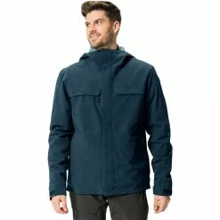 VAUDE Yaras Warme Regenjacke Herren Blau -Günstiges Fahrradjacken Geschäft vaude yaras warm rain jacket men dark sea 3
