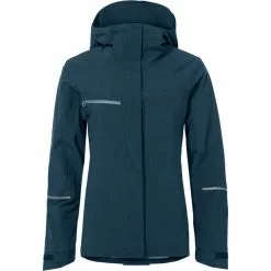 VAUDE Yaras Warme Regenjacke Damen Blau