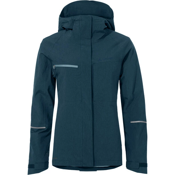 VAUDE Yaras Warme Regenjacke Damen Blau 1 VAUDE Yaras Warme Regenjacke Damen Blau