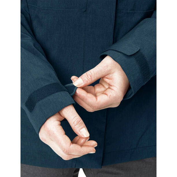 VAUDE Yaras Warme Regenjacke Damen Blau 6 VAUDE Yaras Warme Regenjacke Damen Blau – Bild 6