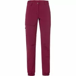 VAUDE Yaras Warme Regenhose Damen Rot