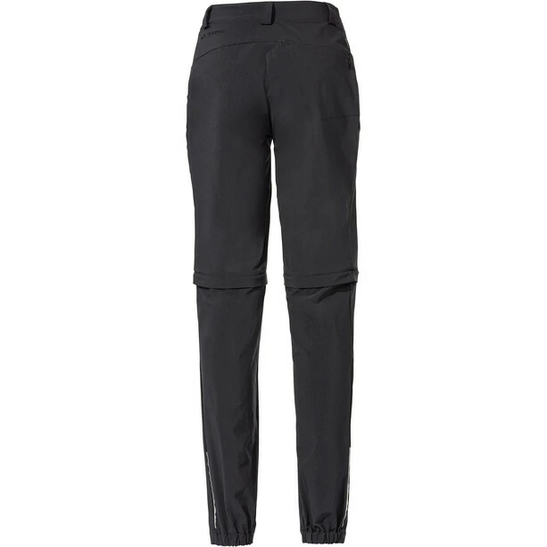VAUDE Yaras Zip-Off Hose Damen Schwarz 2 VAUDE Yaras Zip-Off Hose Damen Schwarz – Bild 2