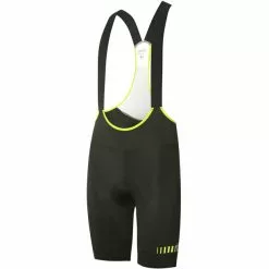 Rh+ Endurance Trägershorts Herren Schwarz/gelb