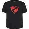 Ziener Naden Kurzarm T-Shirt Kinder Schwarz/rot