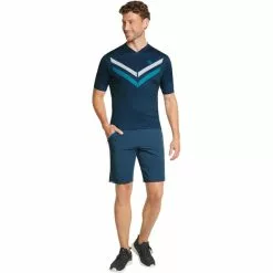 Ziener Nalte Shorts Herren Blau -Günstiges Fahrradjacken Geschäft ziener nalte shorts men hale navy 5