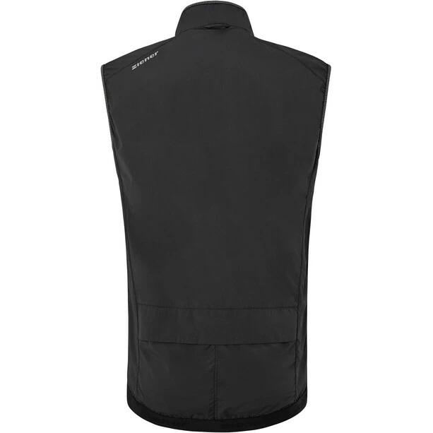 Ziener Nechamus Weste Herren Schwarz 3 Ziener Nechamus Weste Herren Schwarz – Bild 3