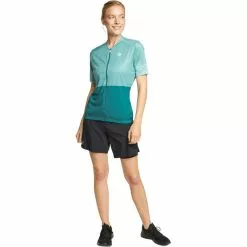 Ziener Neska X-Gel Shorts Damen Schwarz -Günstiges Fahrradjacken Geschäft ziener neska x gel shorts women black 5