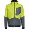 Ziener Nikolo Active Jacke Herren Grau/gelb