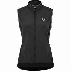 Ziener Norwiga Weste Damen Schwarz -Günstiges Fahrradjacken Geschäft ziener norwiga vest women black 2