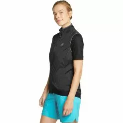 Ziener Norwiga Weste Damen Schwarz -Günstiges Fahrradjacken Geschäft ziener norwiga vest women black 4