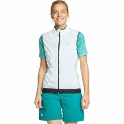 Ziener Norwiga Weste Damen Weiß -Günstiges Fahrradjacken Geschäft ziener norwiga vest women ice 3