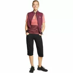 Ziener Norwiga Weste Damen Rot -Günstiges Fahrradjacken Geschäft ziener norwiga vest women velvet red 5
