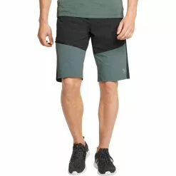 Ziener Nuwe X-Function Shorts Herren Grau/schwarz -Günstiges Fahrradjacken Geschäft ziener nuwe x function shorts men green stone 3