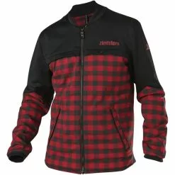 Zimtstern Boulderz Jacke Herren Rot/schwarz