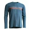 Zimtstern TrailFlowz Langarm Shirt Herren Blau